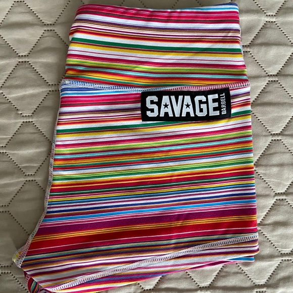 SAVAGE Barbell Shorts - Picture 3 of 3